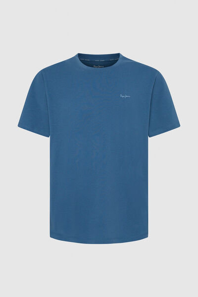 Springfield T-shirt Regular Com Logo Bordado azul