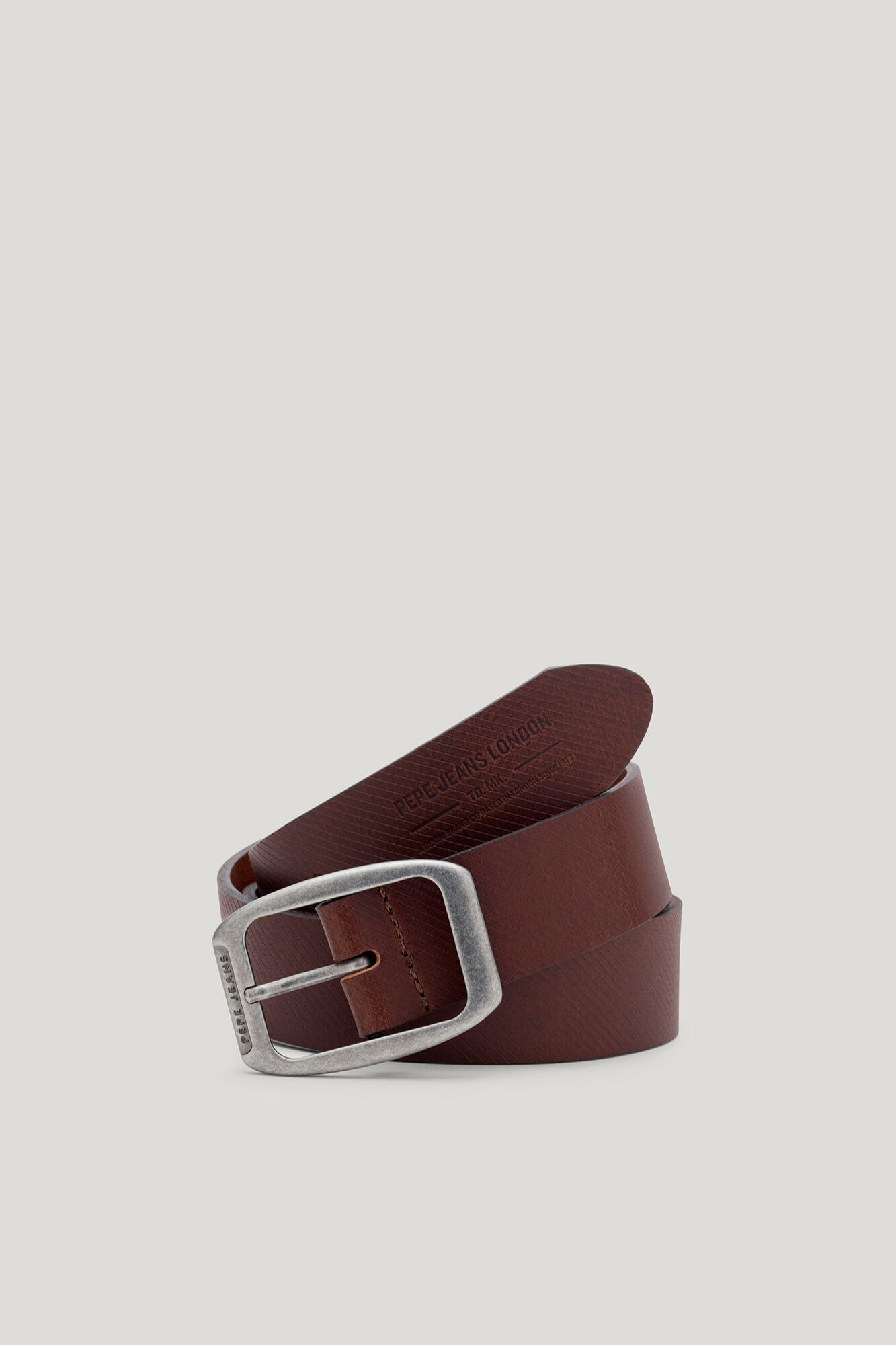 Pepe Jeans Cinto de pele texturizada