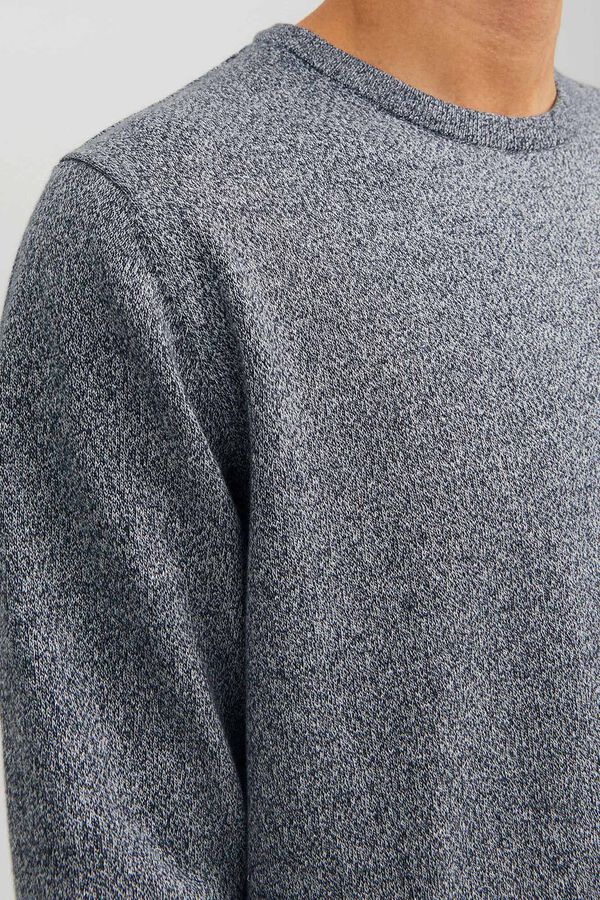 Jack & Jones Camisola de ajuste regular cinzento