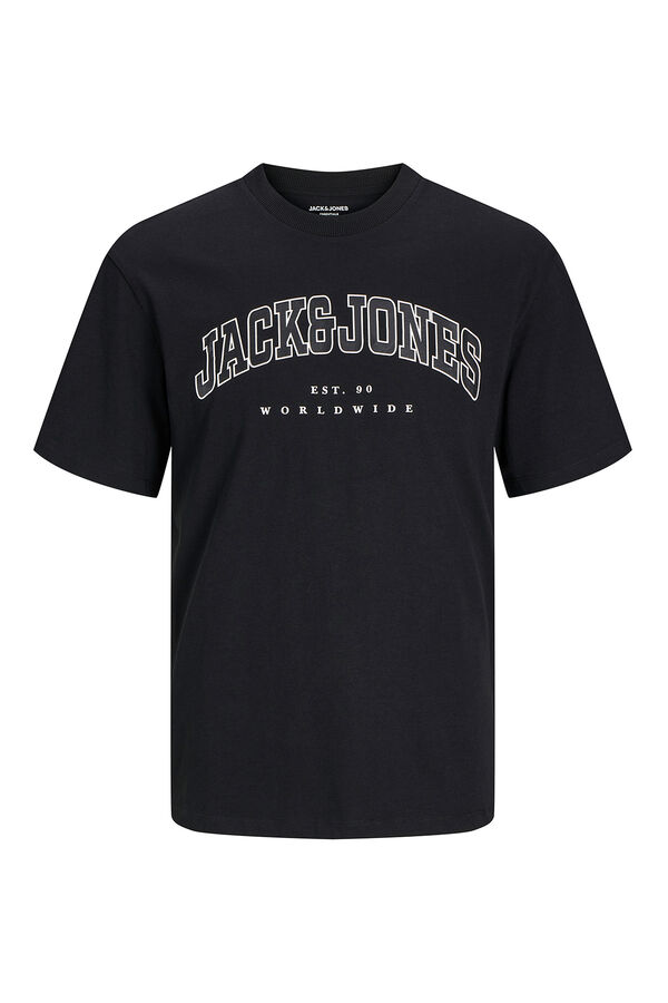 Jack & Jones PLUS Camiseta PLUS de corte regular preto