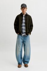 Jack & Jones Sobrecamisa relaxed fit verde
