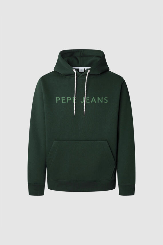 Sudadera con capucha y logotipo
