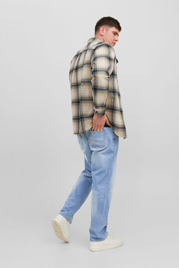 Jack & Jones PLUS Jeans retos cinco bolsos azul