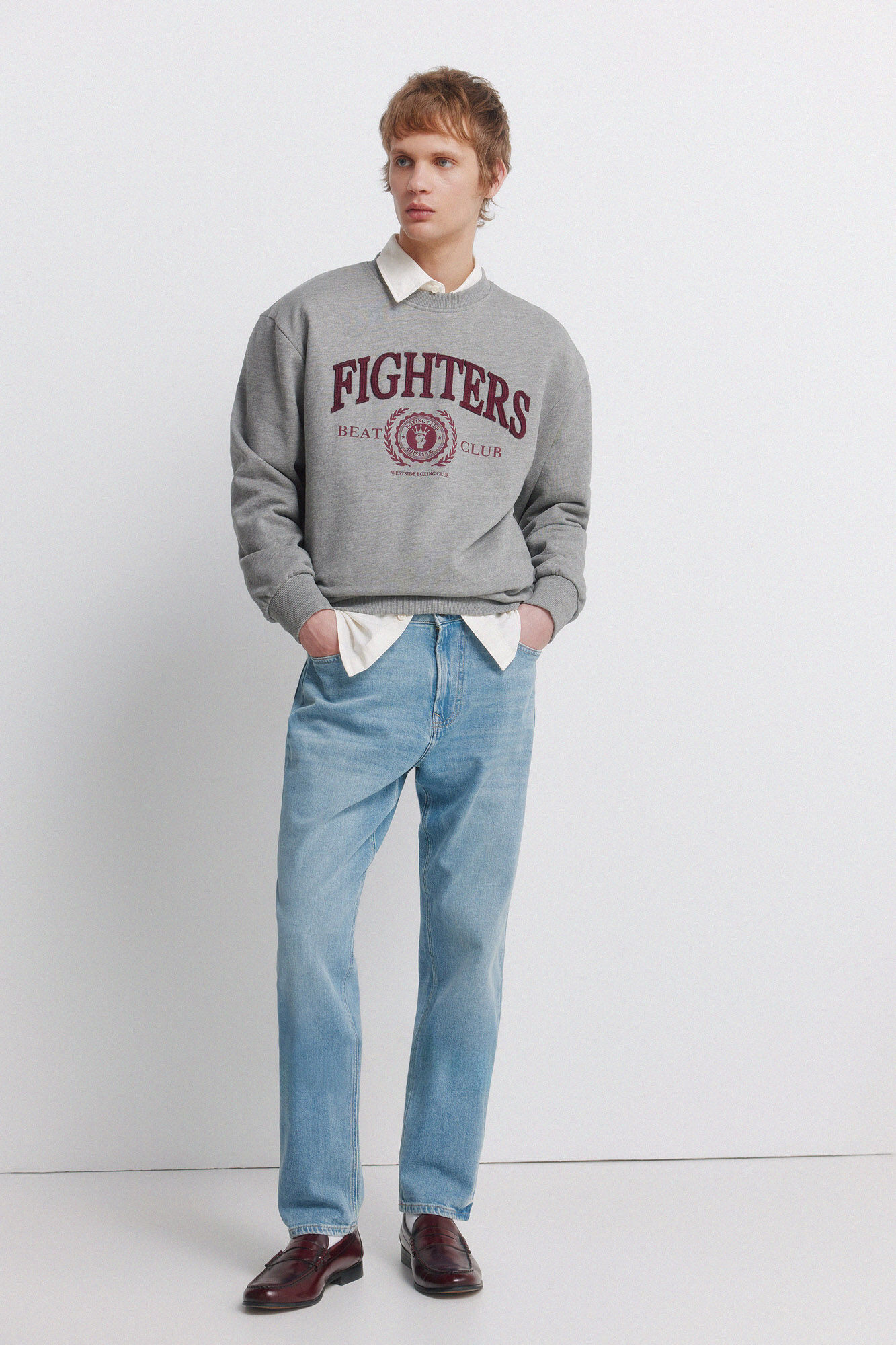 Springfield Jeans lavado medio claro regular fit