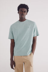 Springfield Camisola microrriscas verde