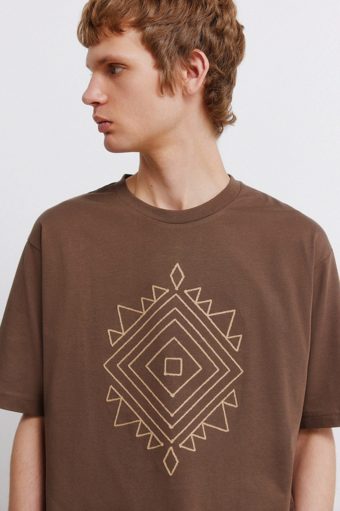 Springfield T-shirt bordado &eacute;tnico