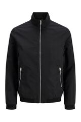 Jack & Jones PLUS Blus&atilde;o bomber preto