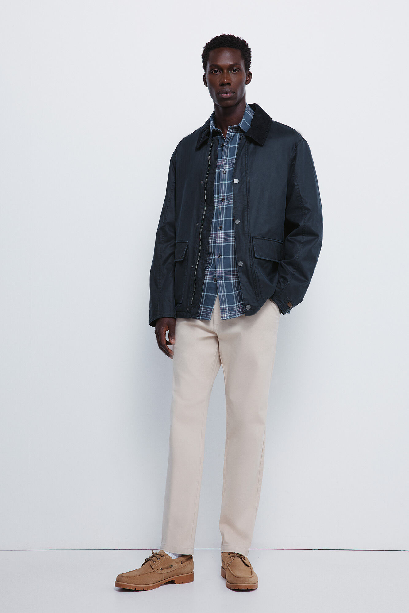 Springfield Pantal&oacute;n chino dobby comfort fit