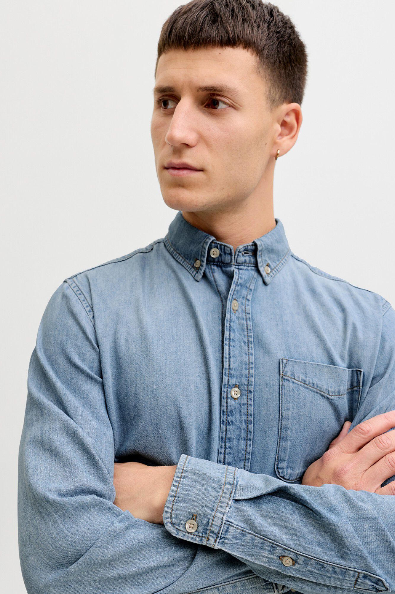 Jack & Jones Camisa de ganga regular