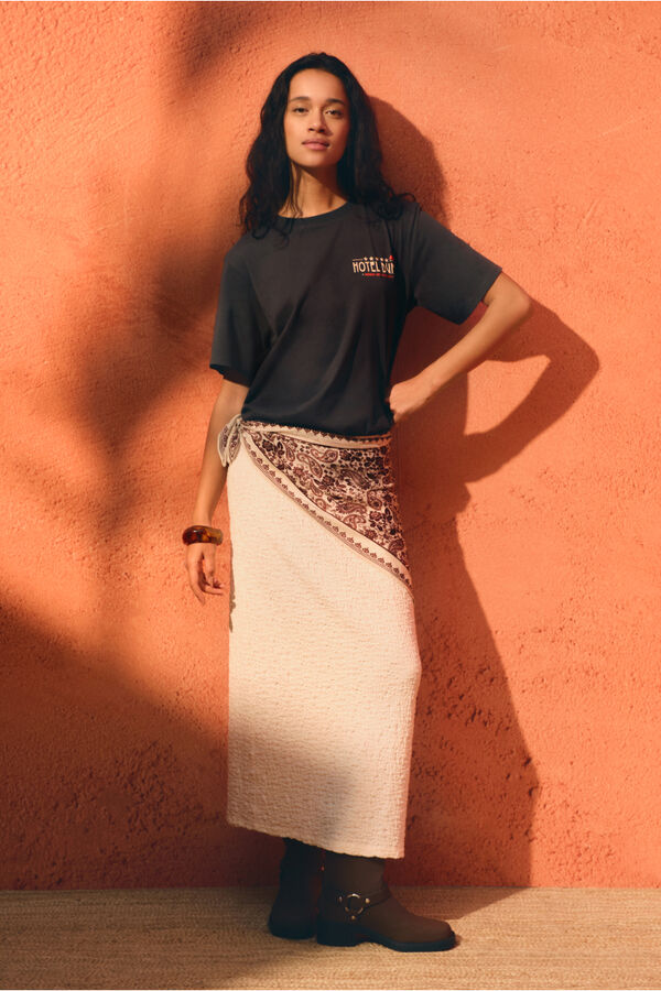 Springfield Saia midi estrutura castanho