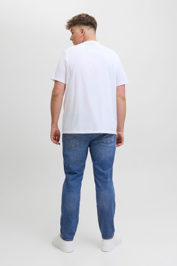 Jack & Jones PLUS Jeans slim cinco bolsos azul