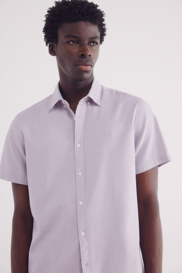 Springfield short sleeve -sleeved shirt pink