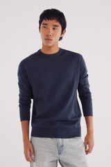 Springfield Camisola básico azul