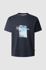 Pepe Jeans Prush Short Sleeve T-Shirt blue