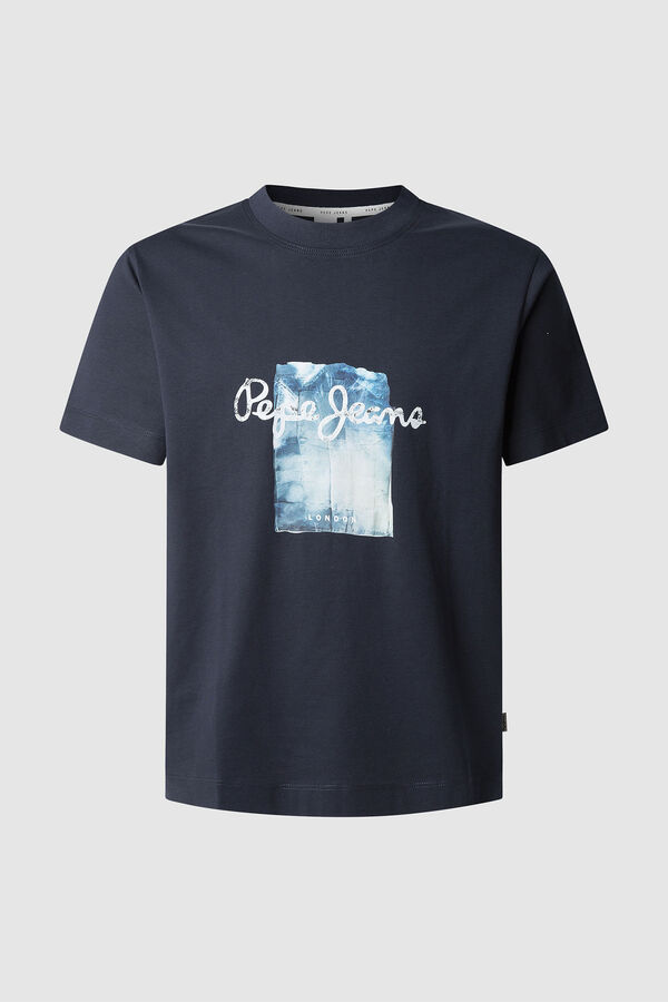 Pepe Jeans Prush Short Sleeve T-Shirt blue