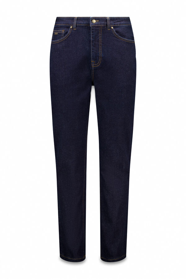 Springfield Jeans slim fit desbotado azul