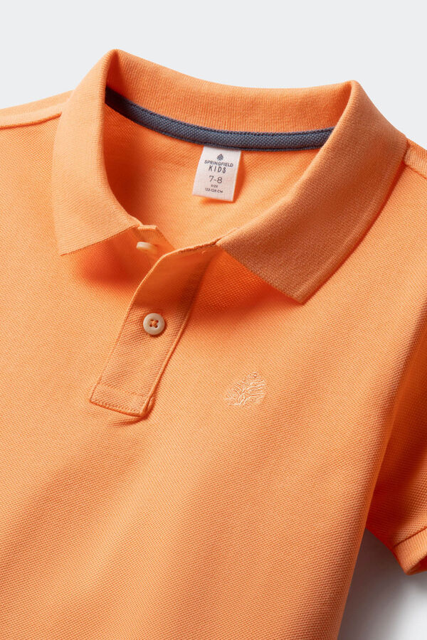 Springfield Kids Polo básico menino vermelho