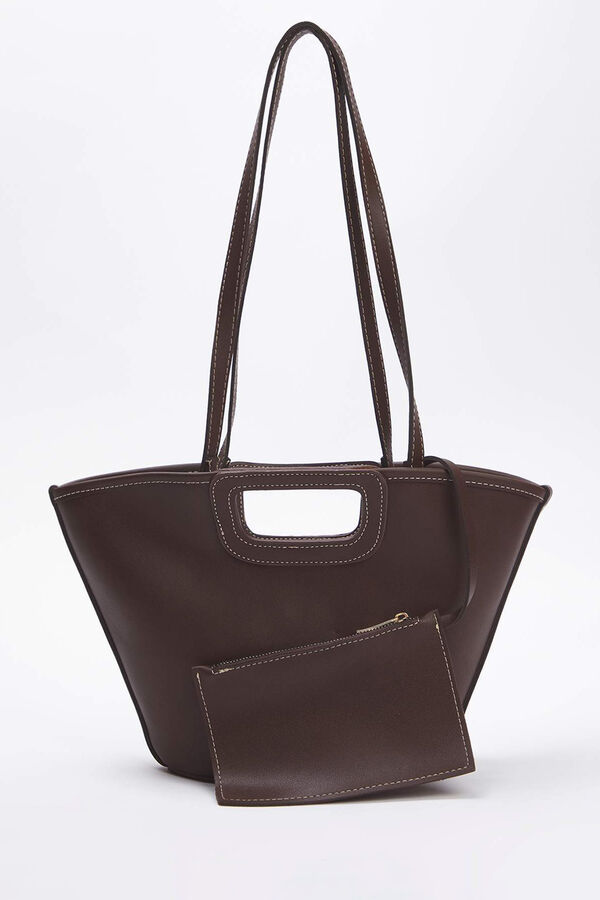 Trendyol Mala saco com tachas cru