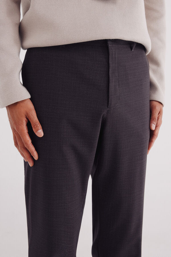 Springfield Calça calças chino Paul Comfort Fit cru