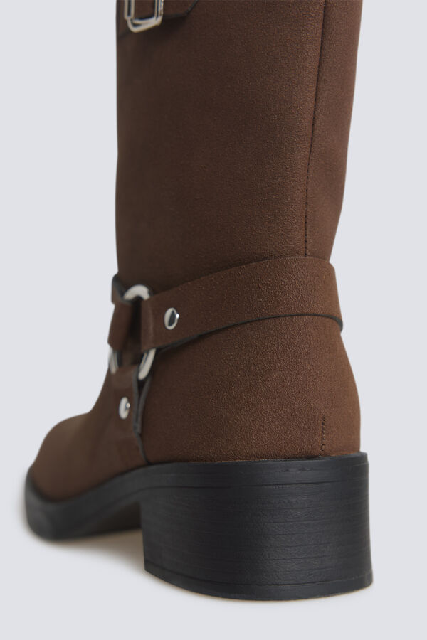 Springfield Botas motard castanhas castanho