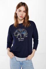 Springfield "My Own Lifestyle" sweatshirt navy