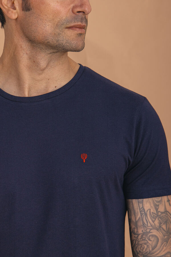 Celopman Camiseta b&aacute;sica azul claro azul