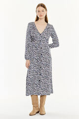 Systemaction Vestido com estampa animal estampado