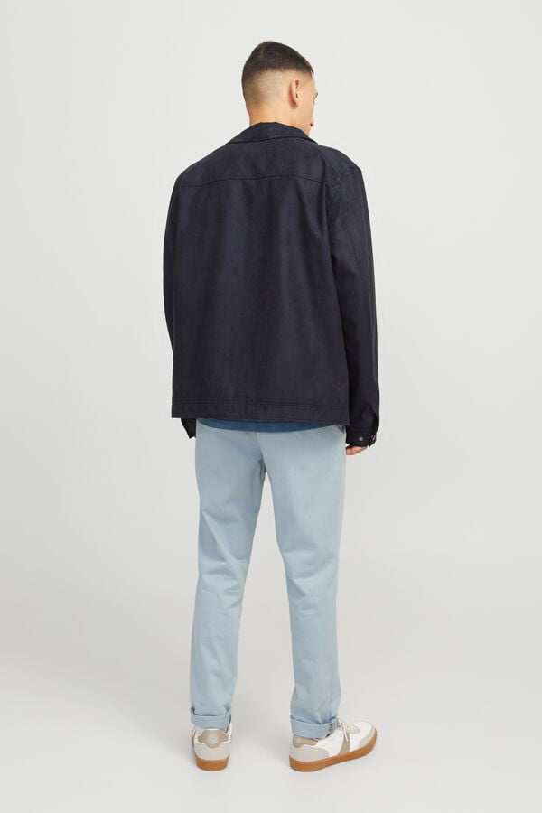 Jack & Jones Blusão de corte regular preto