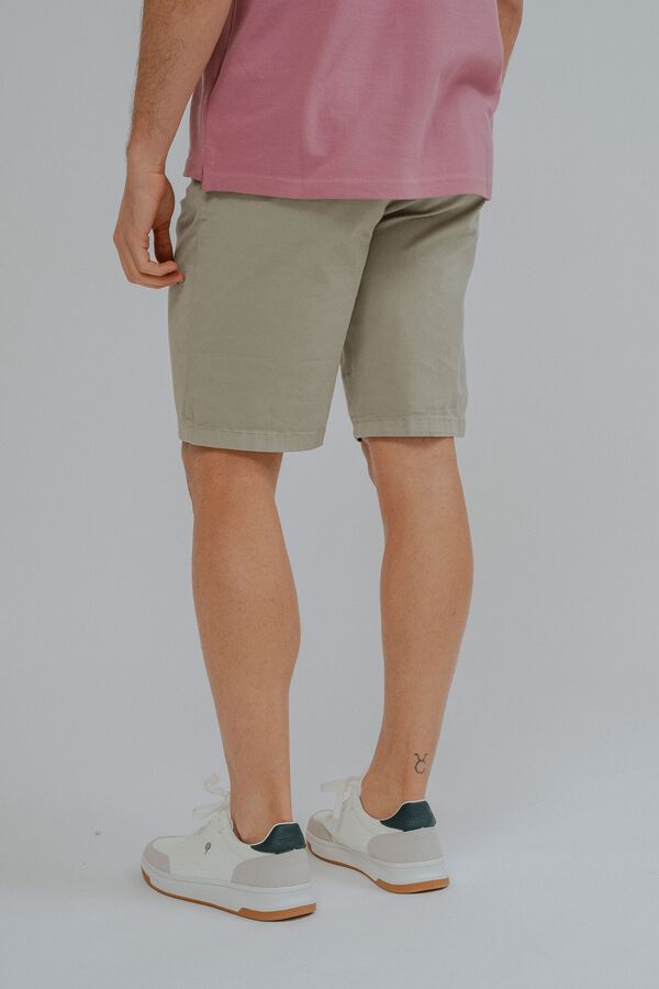 Celopman Bermuda b&aacute;sica chino verde