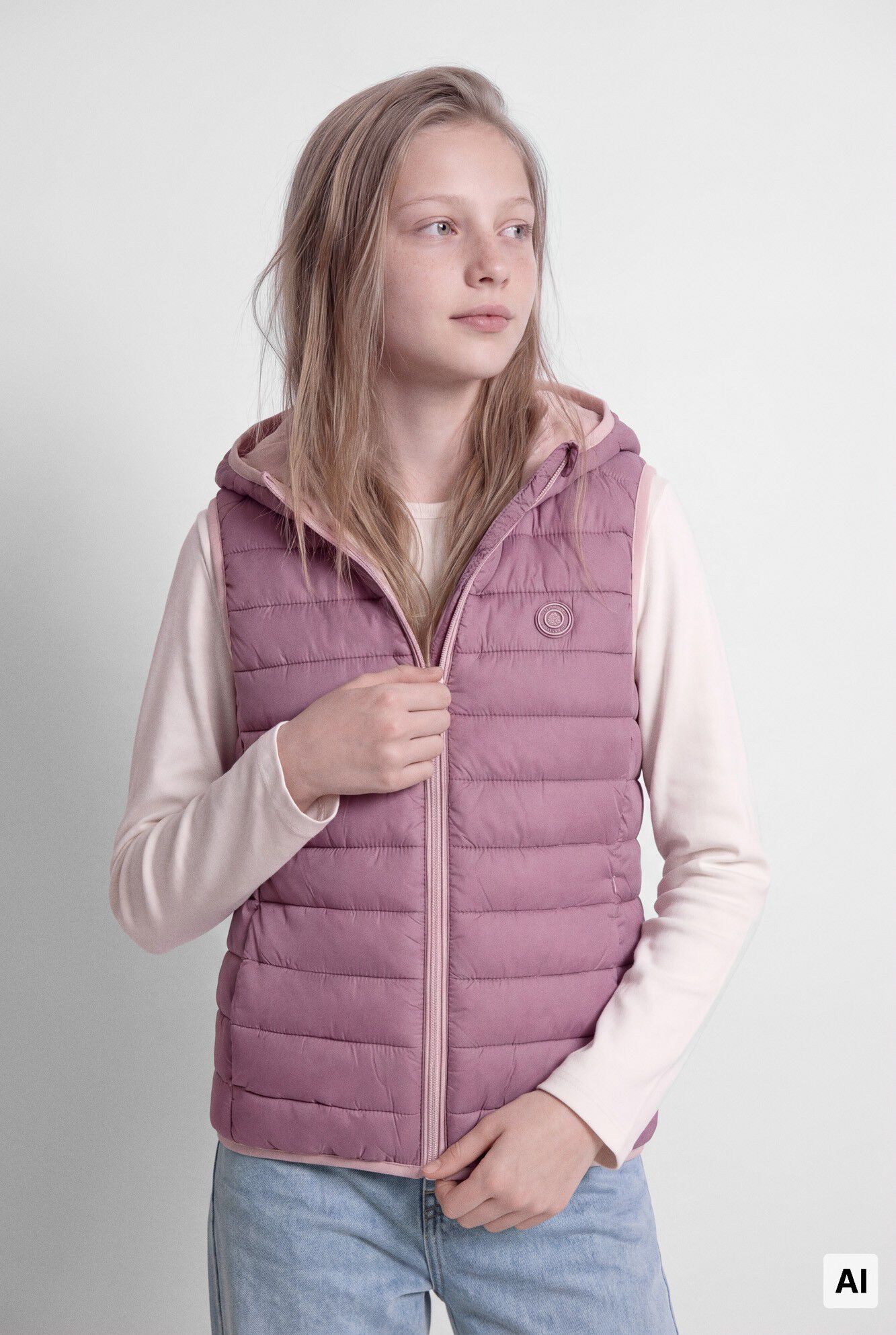 Springfield Kids Colete acolchoado menina