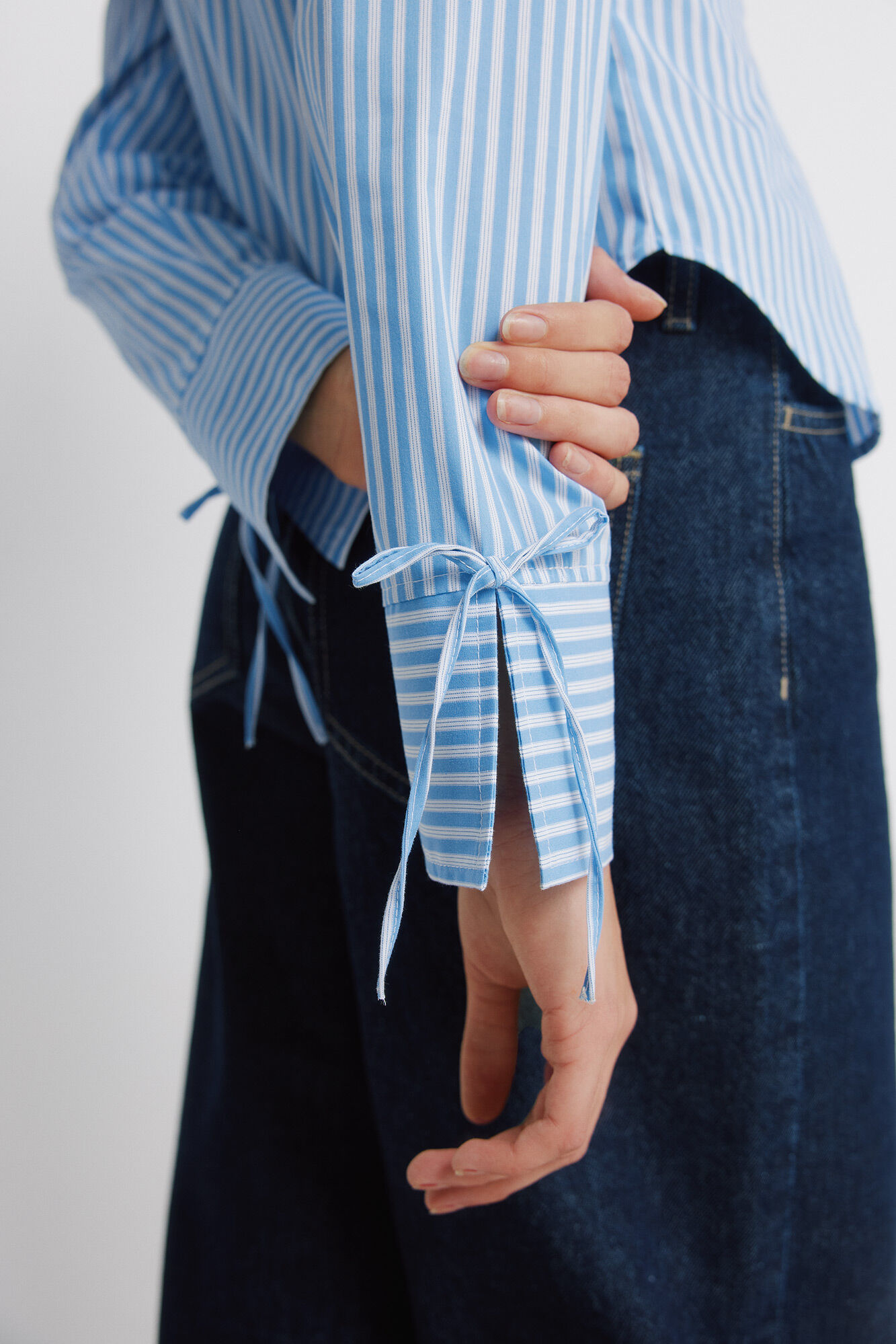 Springfield Camisa algod&atilde;o cintada