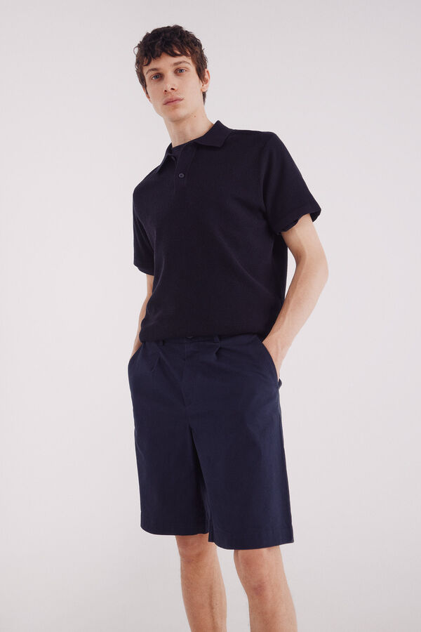 Springfield Light comfort Bermuda shorts blue