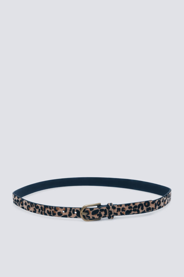 Springfield Cinto com estampado animal cru