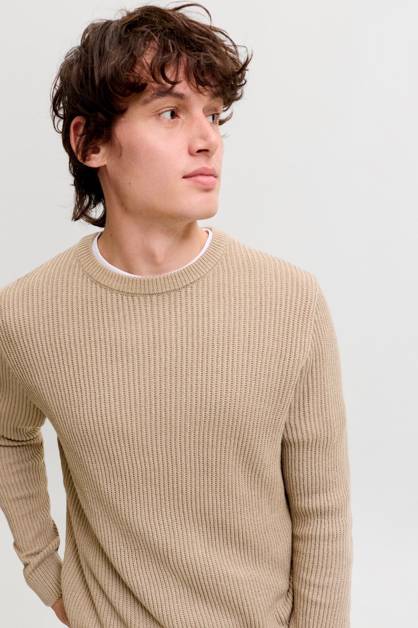 Jack & Jones Camisola regular gola redonda
