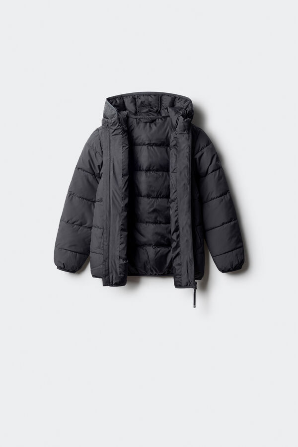 Springfield Kids Casaco acolchoada infantil preto