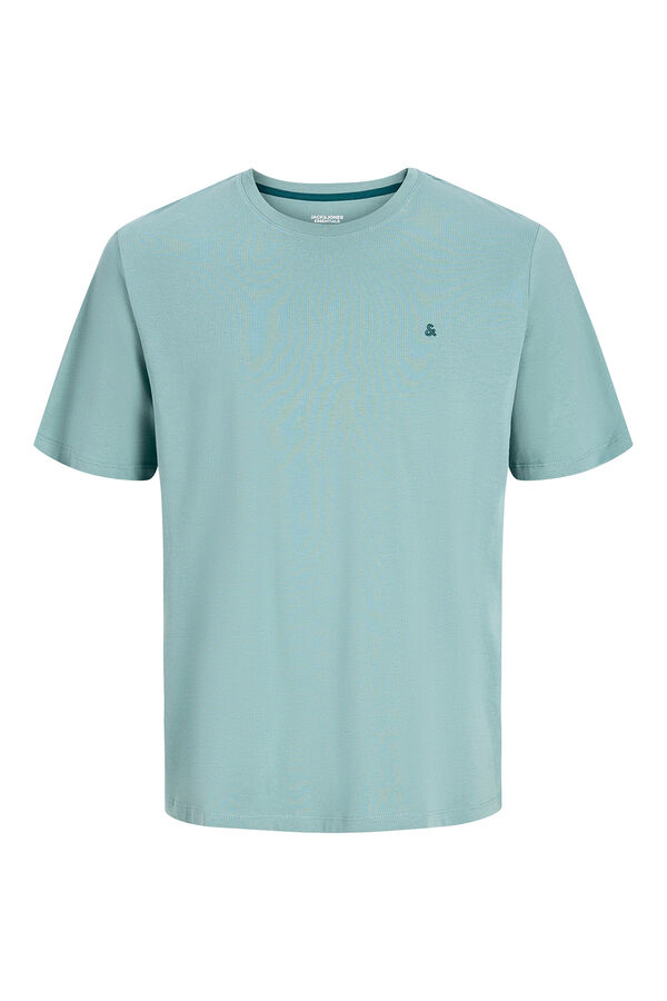 Jack & Jones T-shirt regular bordada azul