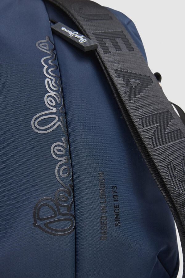 Pepe Jeans Bolso Reporter Con Logo azul