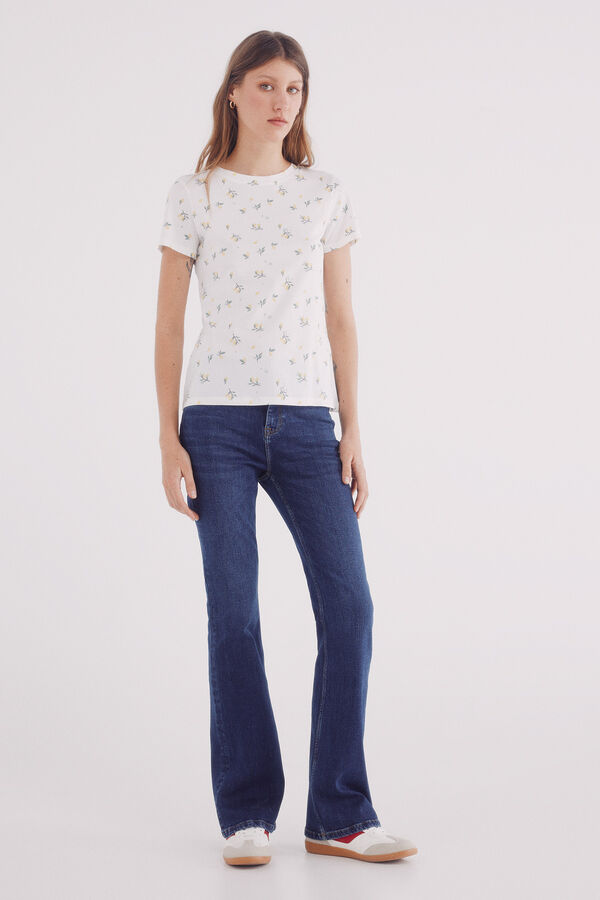 Springfield Camiseta estampado de frutas estampado
