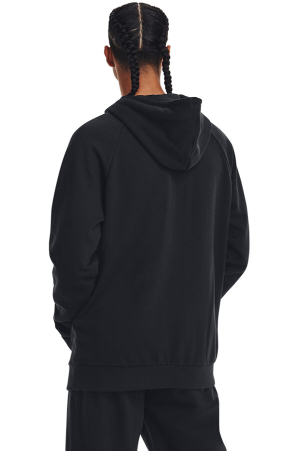 Under Armour Sudadera de algodón de hombre negro