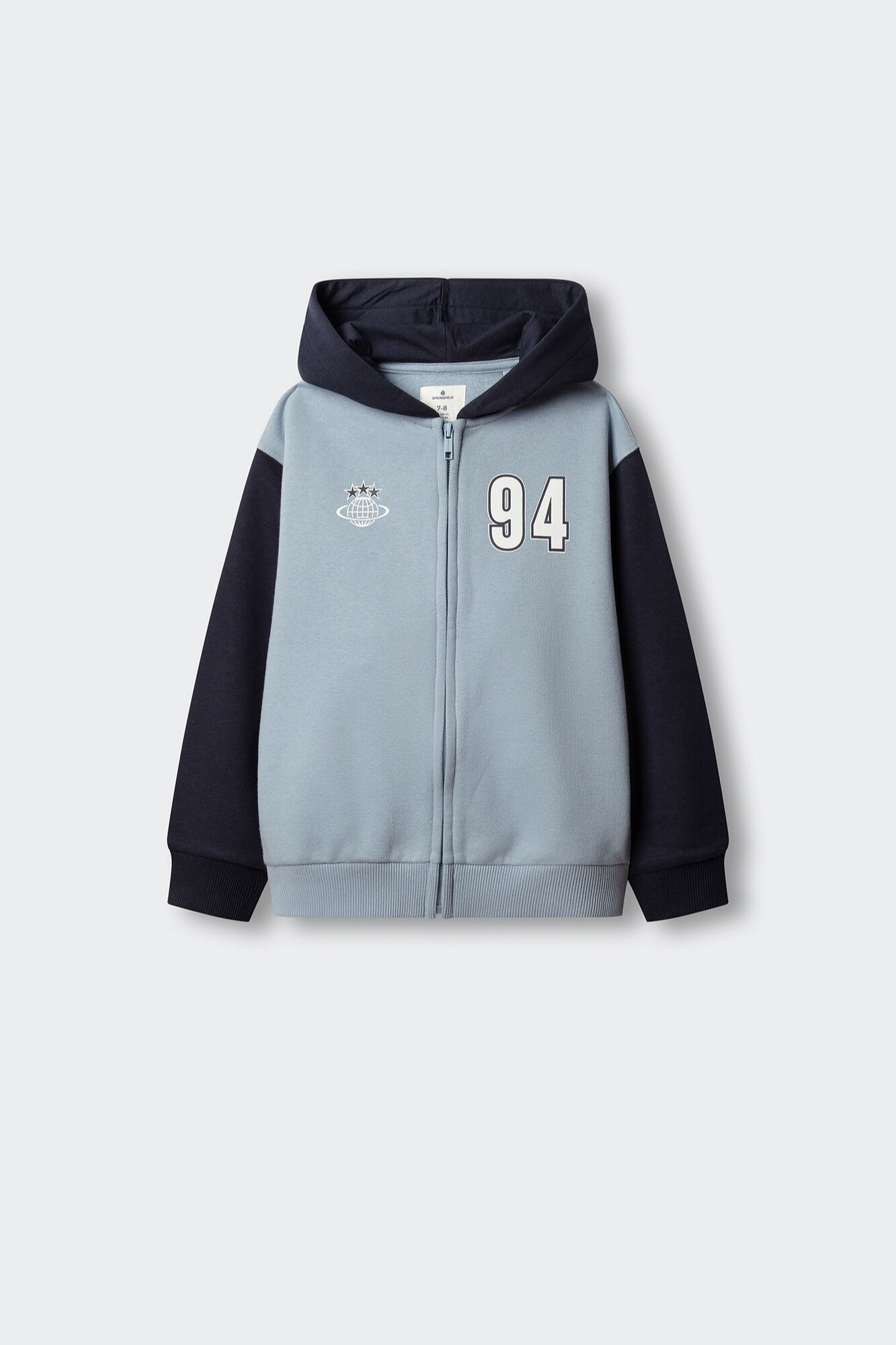 Springfield Kids Sudadera beisbolera 94 ni&ntilde;o