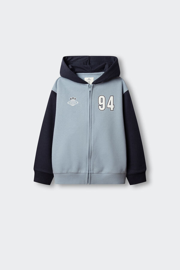 Springfield Kids Sweatshirt de basebol 94 crian&ccedil;a azul