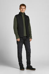 Jack & Jones Chaleco acolchado negro