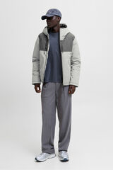 Jack & Jones Casaco acolchoada bicolor cinzento