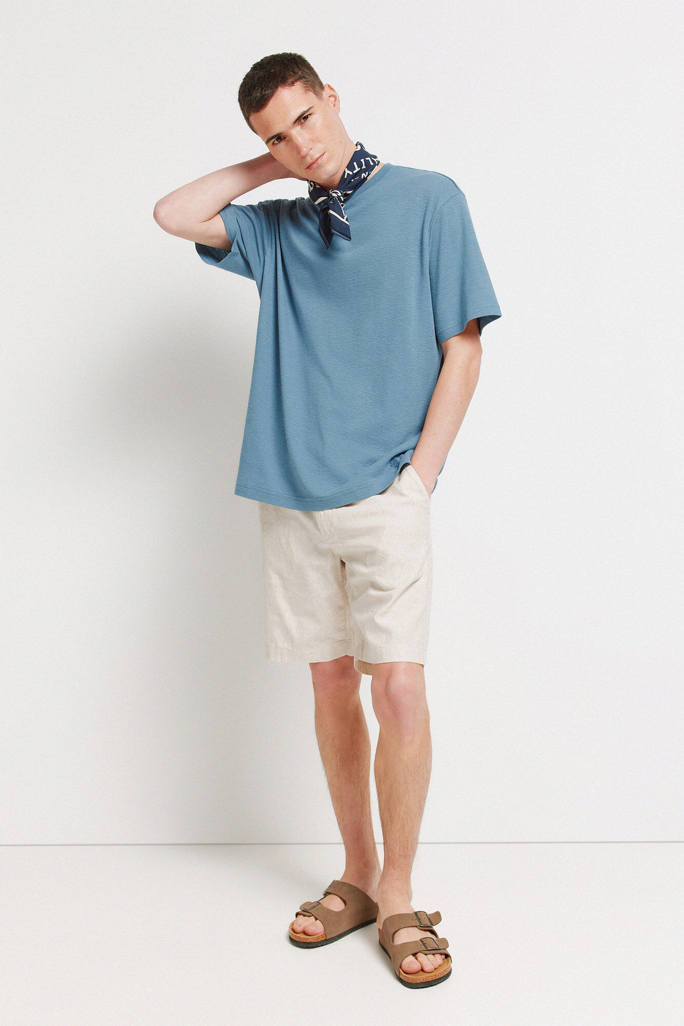 Springfield T-shirt com textura