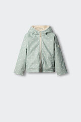 Springfield Kids Casaco emborrachado estampado menina verde