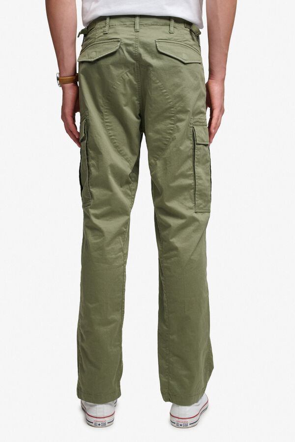 Superdry Cal&ccedil;a comprida cargo verde