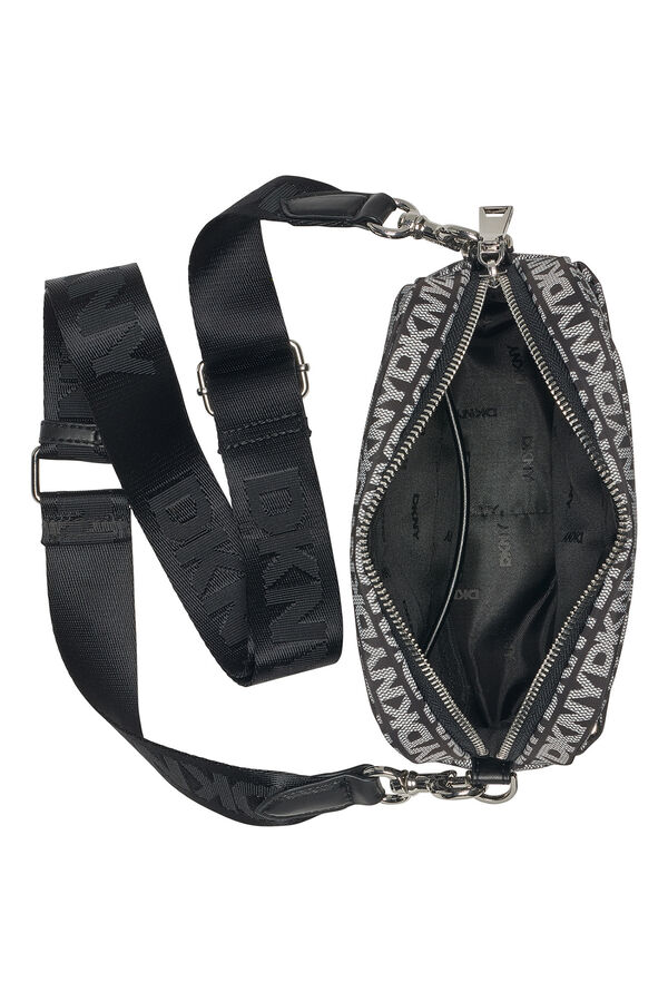 DKNY Mala de ombro Jenny tote preto