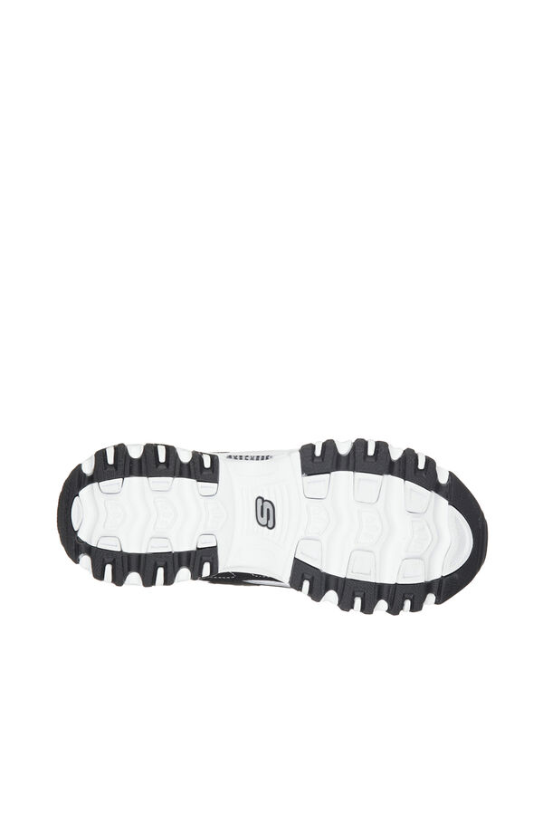 Skechers Tênis D'Lites - Maior chinelos de quarto preto