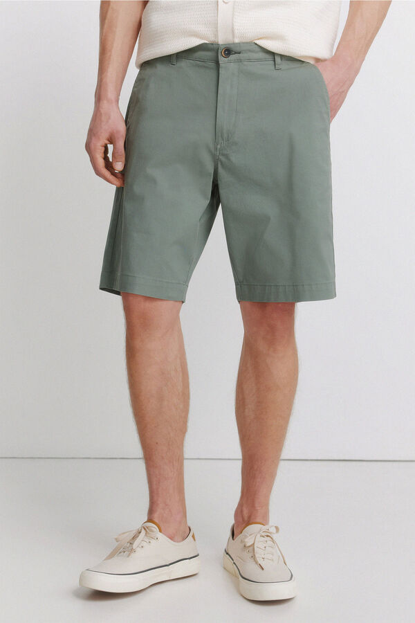 Springfield Bermuda comfort fit color verde