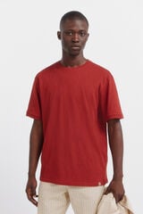 Springfield T-shirt r&uacute;stica vermelho